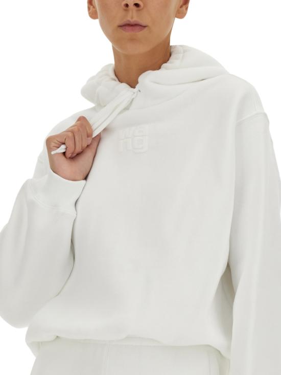 티바이알렉산더왕 긴팔 티셔츠 4CC3222069 100 WHITE - T BY ALEXANDER WANG