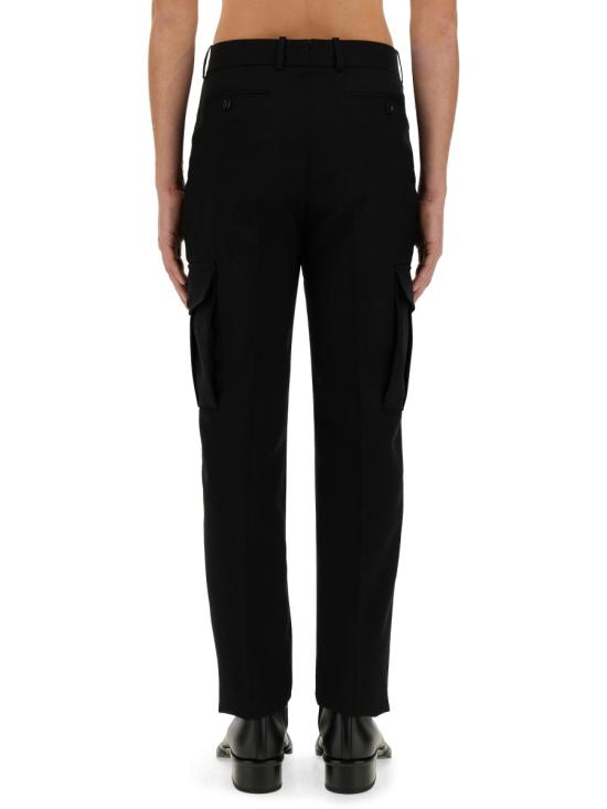  알렉산더 맥퀸 스트레이트 팬츠 774166 QUAAC1000 BLACK - ALEXANDER MCQUEEN