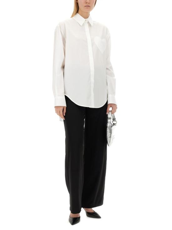  모스키노 셔츠 02013270 0001 WHITE - MOSCHINO