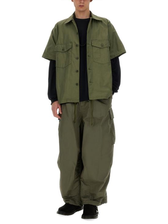  니들스 긴팔 셔츠 OT215 A OLIVE GREEN - NEEDLES