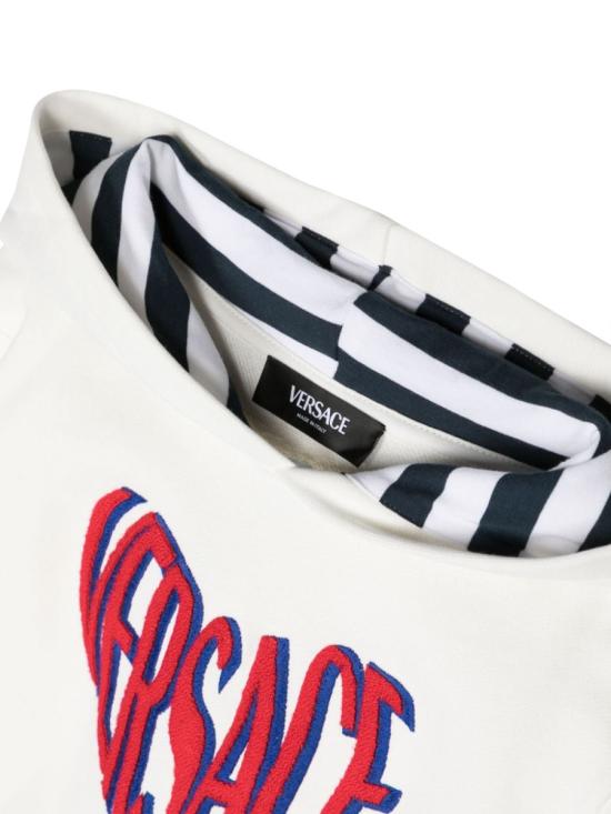  [키즈] 베르사체 풀오버 1005239K 1A096932W070 WHITE - VERSACE