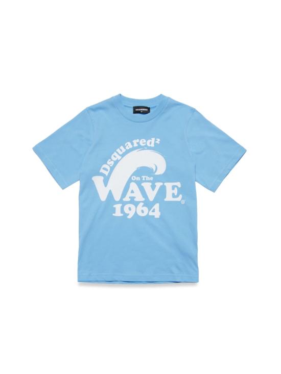  [키즈] 디스퀘어드2 티셔츠 DQ2099K D00MVDQ824 BABY BLUE