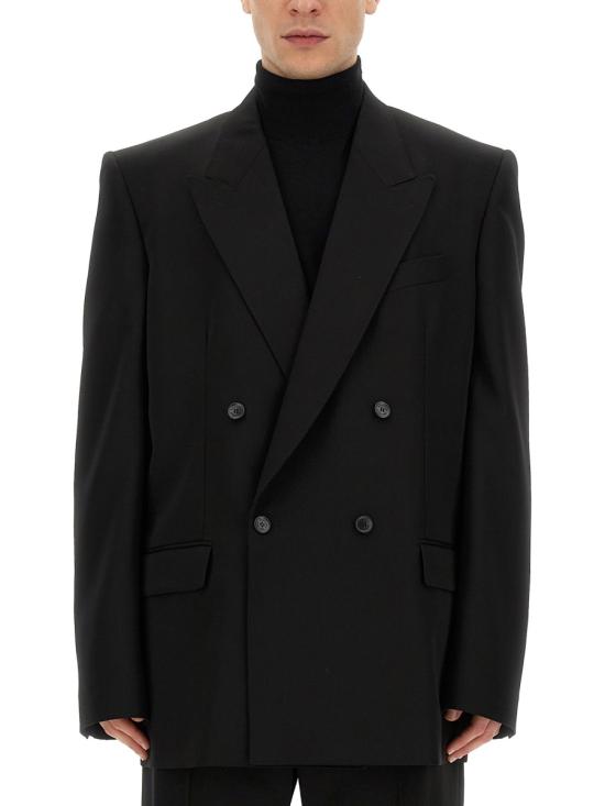 26FW 발렌시아가 코트 773331 TNT391000 BLACK