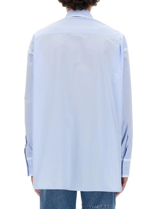  MM6 메종마르지엘라 긴팔 셔츠 SH0DT0008 S47294479 AZURE - MM6 MAISON MARGIELA