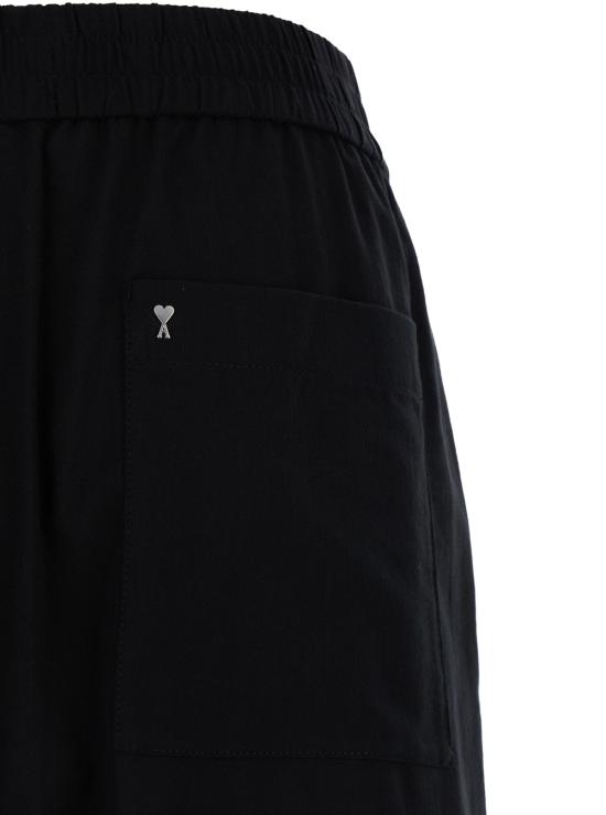  아미 숏팬츠 HSO306 CO0062001 BLACK - AMI