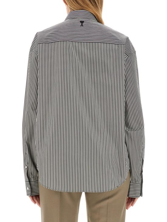  아미 셔츠 USH116 CO00660013 BLACK - AMI