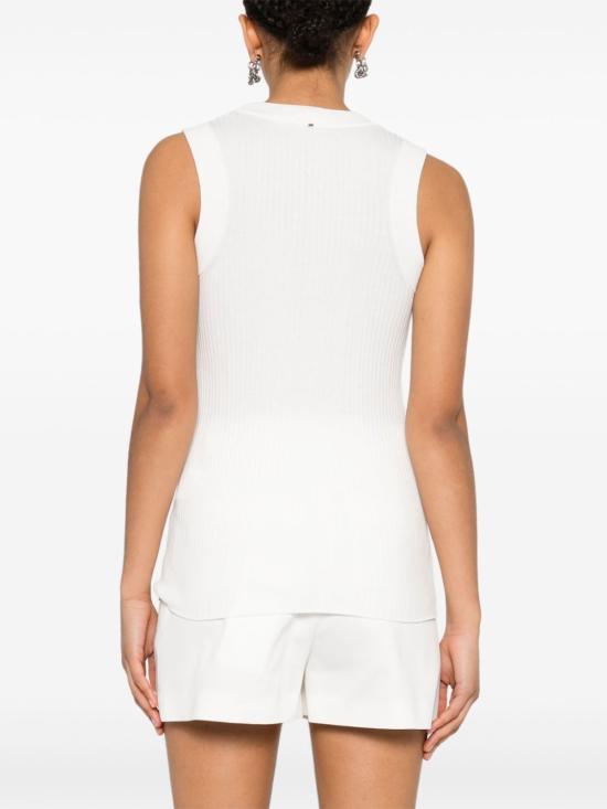 25FW 스포트막스 민소매 티셔츠 2412361022600 108001 WHITE - SPORTMAX