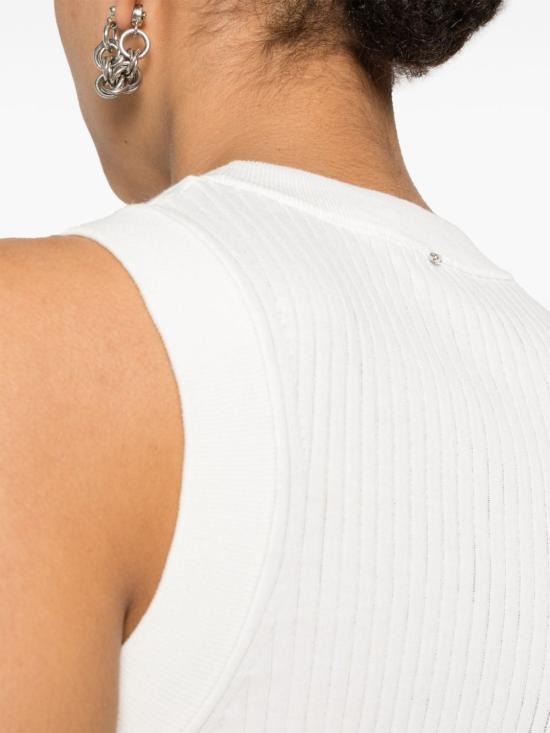 25FW 스포트막스 민소매 티셔츠 2412361022600 108001 WHITE - SPORTMAX