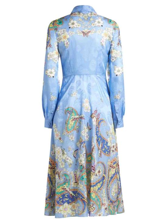  에트로 미디 스커트 WRHA030199SPD86X0886 Blue - ETRO