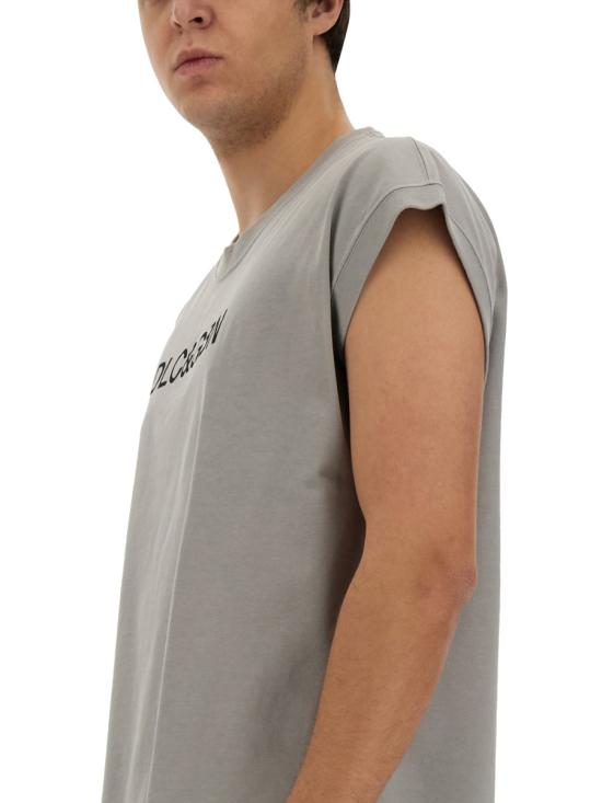  돌체앤가바나 반팔 티셔츠 G8RF8T G7M3ON0634 GREY - DOLCE & GABBANA