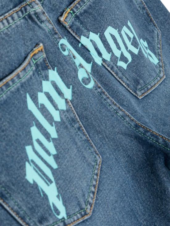  [키즈] 팜앤젤스 진 PBYA002K S24DEN0014551 BLUE - PALM ANGELS