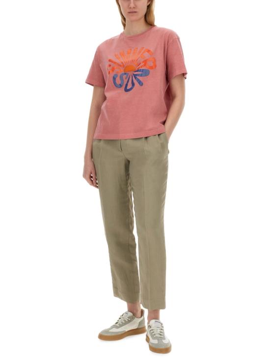  PS 바이 폴스미스 반팔 티셔츠 W2R 031V MP4519 21A PINK - PS BY PAUL SMITH