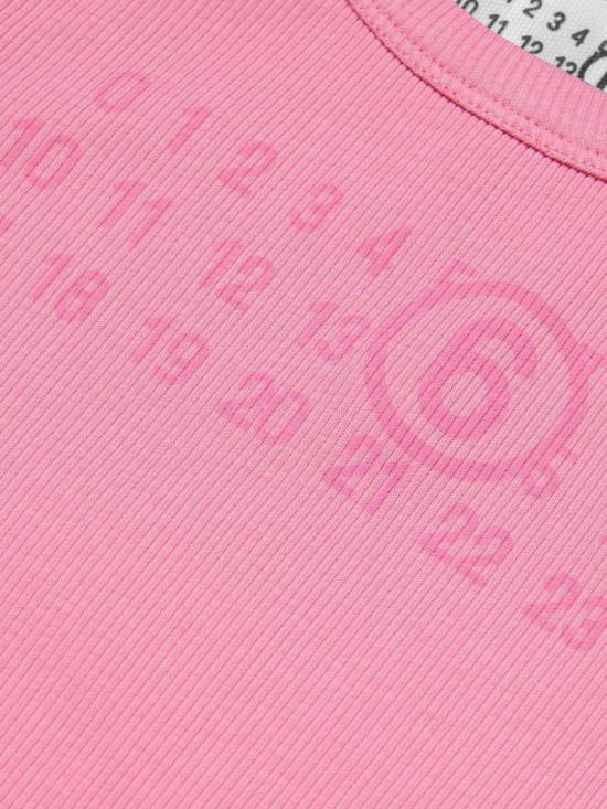  [키즈] MM6 메종마르지엘라 원피스 M60591K MM02GM6300 PINK - MM6 MAISON MARGIELA