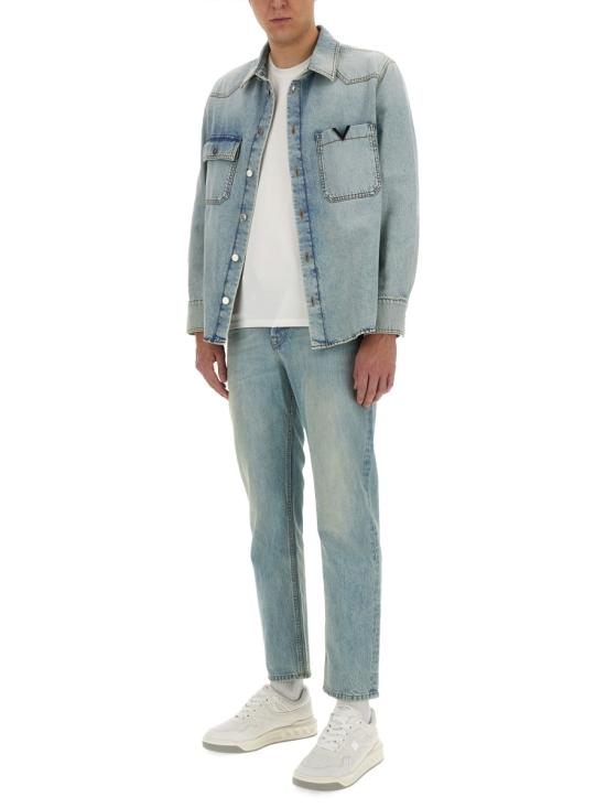 26SS 발렌티노 가라바니 데님 자켓 4V3DB02R9YQ 508 DENIM - VALENTINO GARAVANI