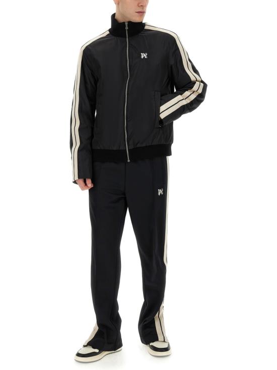 25FW 팜앤젤스 긴팔 티셔츠 PMBD068 R24FAB0011003 BLACK - PALM ANGELS