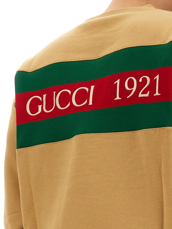 26SS 구찌 코튼 저지 스웨트셔츠 768448 XJF3W2184 BEIGE - GUCCI