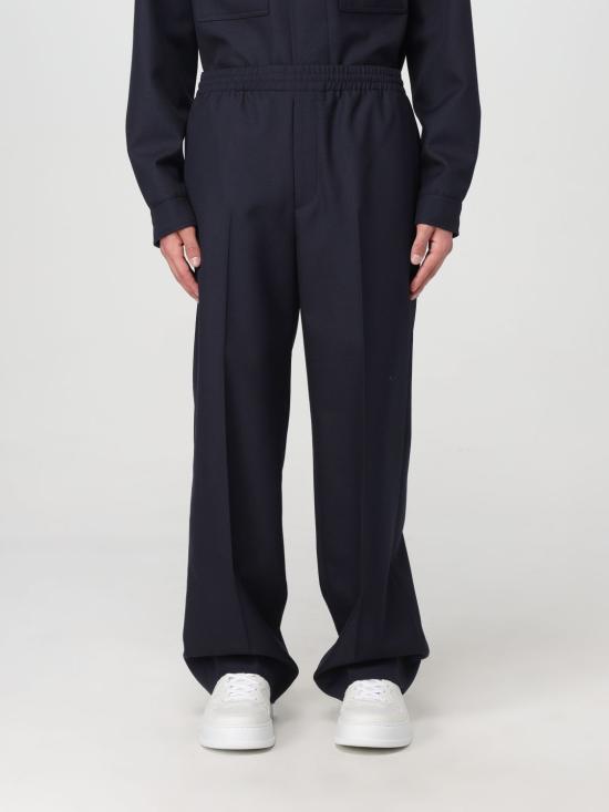 25FW 구찌 울 트윌 트랙 팬츠 770333 ZAPRP4590 BLUE