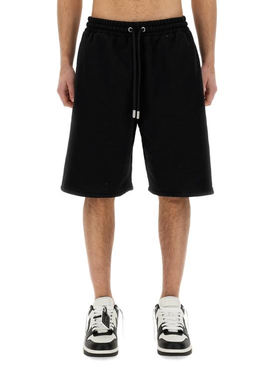  오프화이트 숏팬츠 OMCI013 S24FLE0021001 BLACK