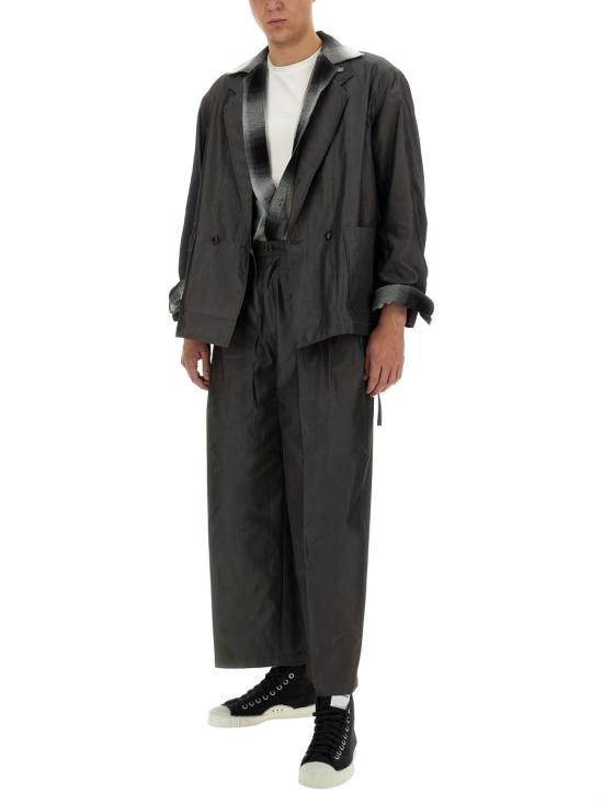  아이에 스트레이트 팬츠 OT725 B CHARCOAL GREY - AIE