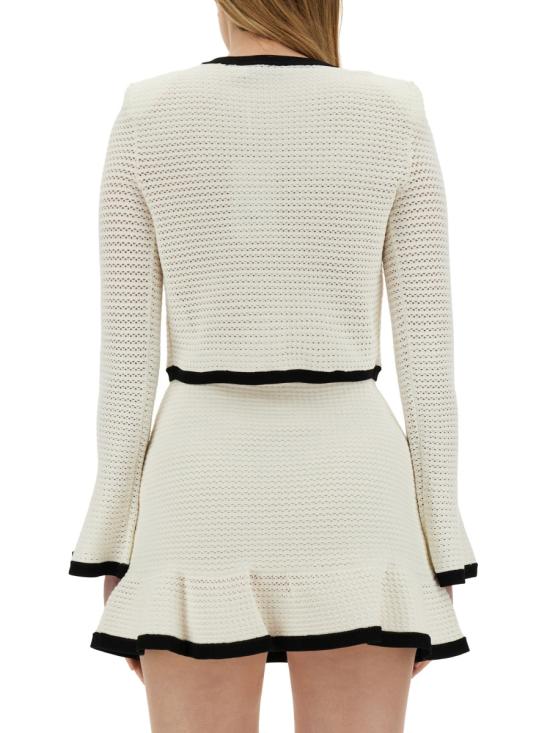  셀프 포트레이트 자켓 SS24 217J C WHITE - SELF PORTRAIT