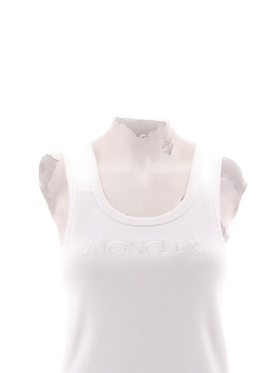  몽클레어 코튼 탱크탑 8P00006 89AK6034 WHITE - MONCLER