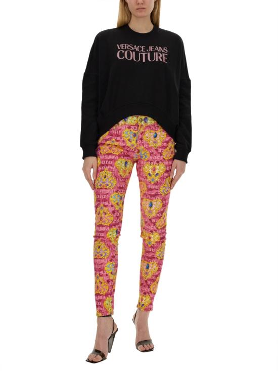  베르사체 긴팔 티셔츠 76HAIG03 CF01G899 BLACK - VERSACE