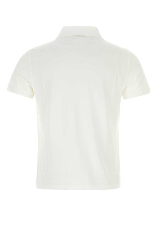 26SS 생로랑 폴로 티셔츠 712300 YB2OC9000 WHITE - SAINT LAURENT