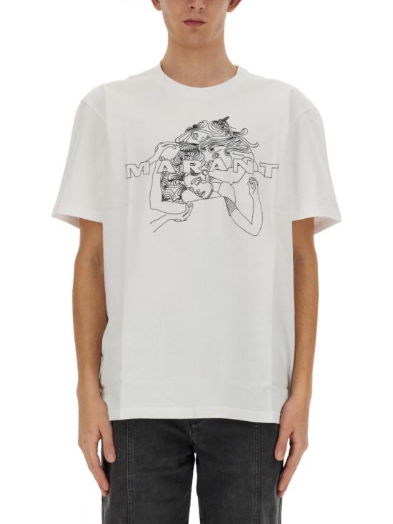  이자벨마랑 반팔 티셔츠 TS0052HA B2N20H20WH WHITE