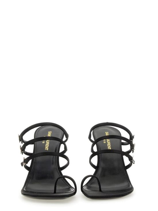 26SS 생로랑 제리 뮬 샌들 775214 9QNAG1000 BLACK - SAINT LAURENT