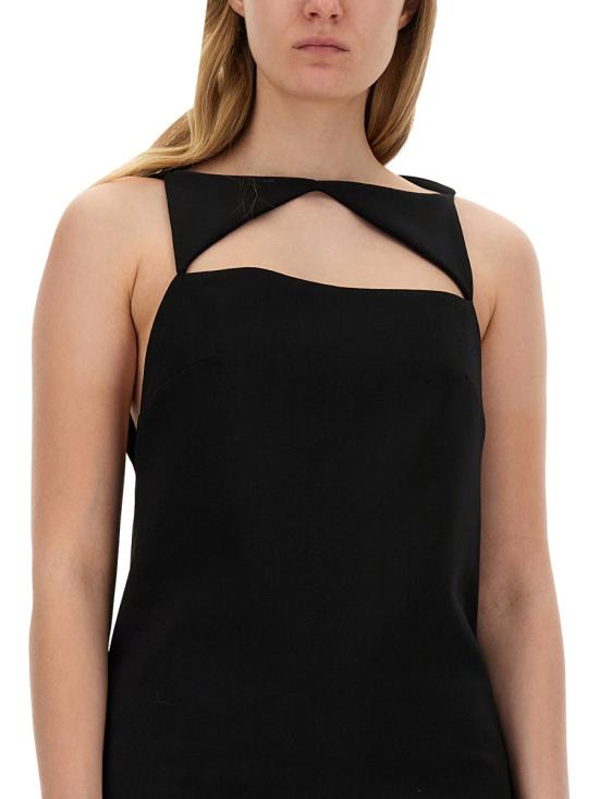  베르사체 숏 원피스 1015017 1A103091B000 BLACK - VERSACE