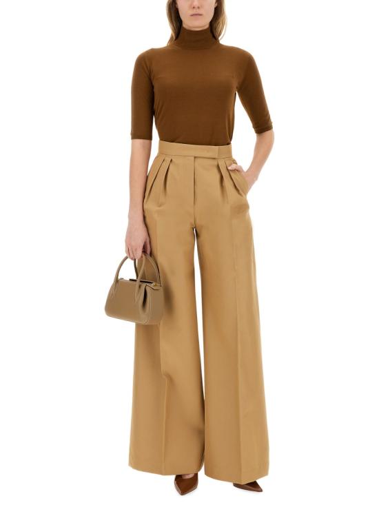 26FW 막스마라 코르테 코튼 트라우저 2411131123600 730004 BEIGE - MAX MARA