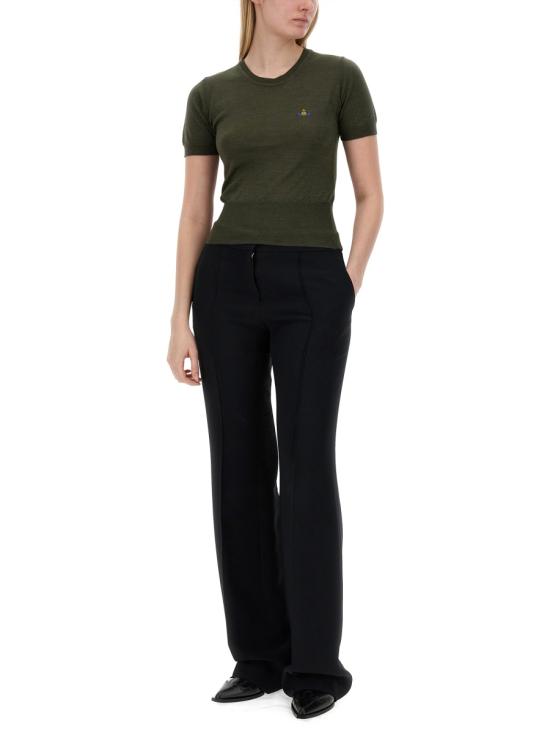 25FW 비비안웨스트우드 Bea 베아 니트 탑 1803002Q Y001AM411 GREEN - VIVIENNE WESTWOOD