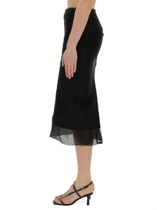 26FW 스포트막스 미디 스커트 2412101193600 574008 BLACK - SPORTMAX