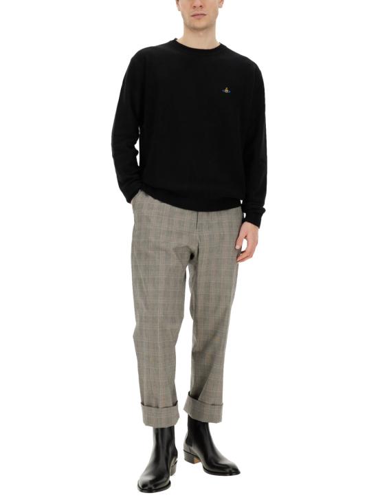 25FW 비비안웨스트우드 스웨터 27010012 Y0018N401 BLACK - VIVIENNE WESTWOOD