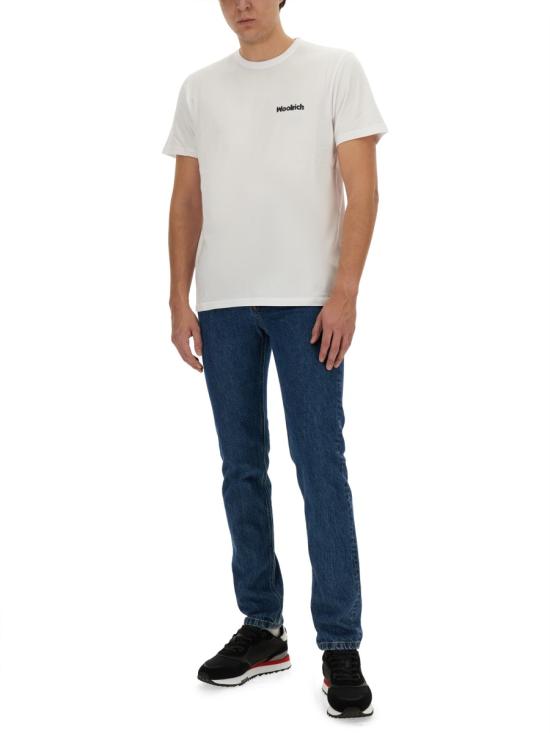  울리치 반팔 티셔츠 CFWOTE0120MR UT29268041 WHITE - WOOLRICH