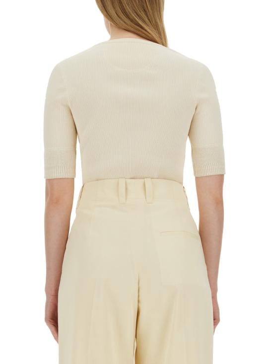 26FW 보테가베네타 반팔 티셔츠 779195 V3Z609028 IVORY - BOTTEGA VENETA