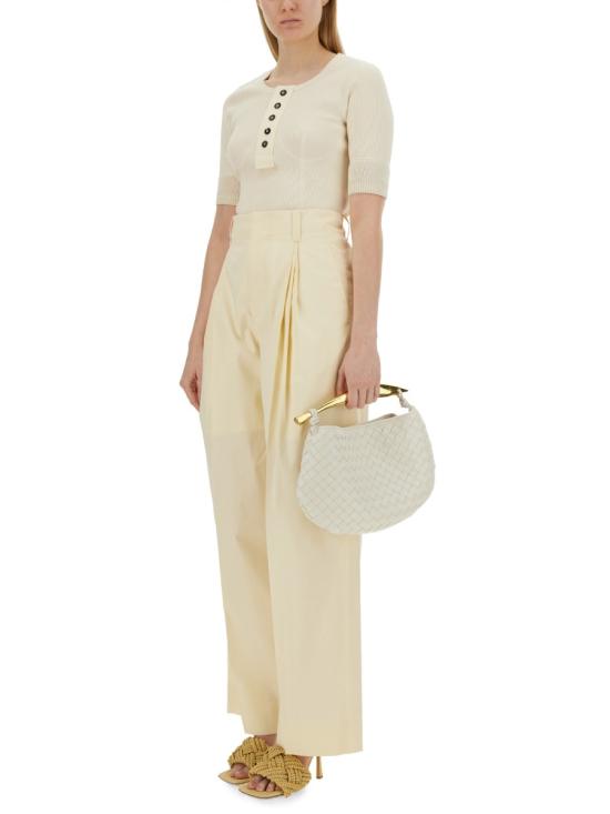 26FW 보테가베네타 반팔 티셔츠 779195 V3Z609028 IVORY - BOTTEGA VENETA
