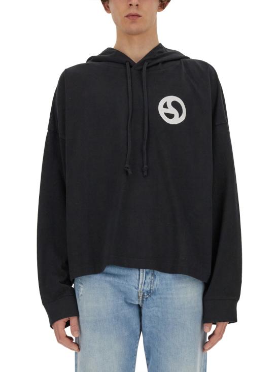  아크네 스튜디오 긴팔 티셔츠 CI0161 900 BLACK - ACNE STUDIOS