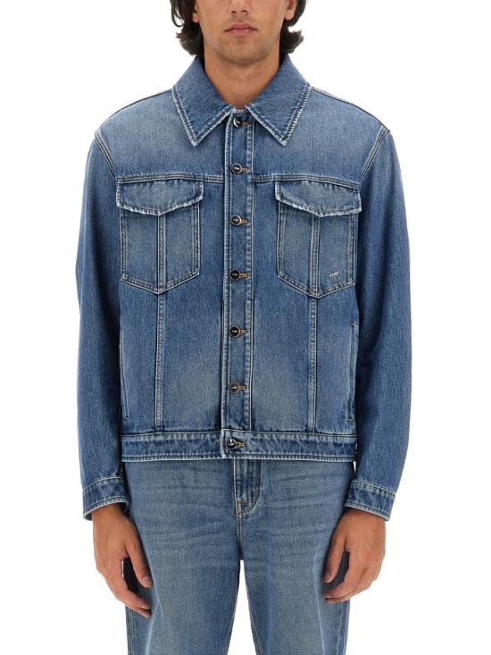 26FW 펜디 데님 자켓 FW1027 AS02F0RBB BLUE