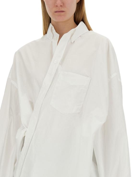 26FW 발렌시아가 블라우스 790872 TNM609000 WHITE - BALENCIAGA