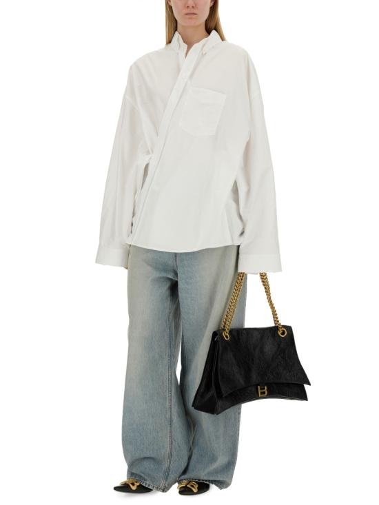26FW 발렌시아가 블라우스 790872 TNM609000 WHITE - BALENCIAGA