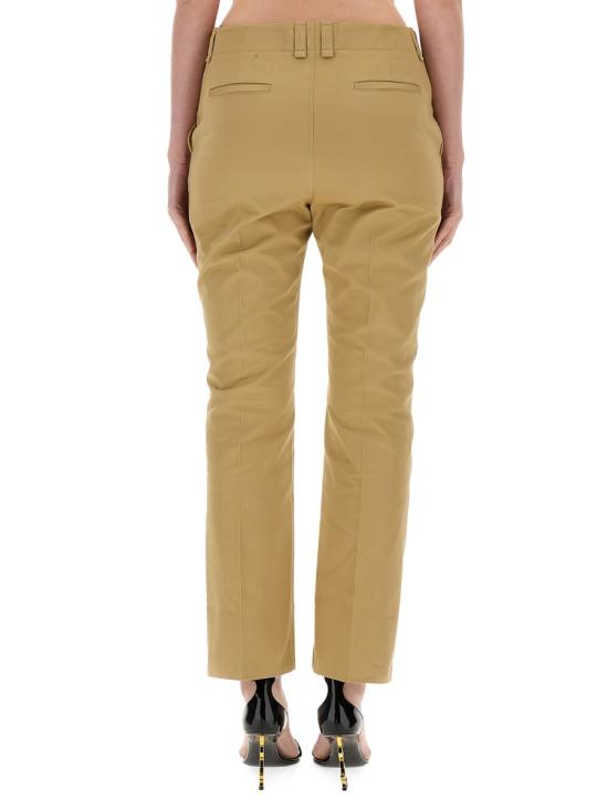26FW 생로랑 코튼 드릴 스트레이트 레그 팬츠 786680 Y1A622965 BEIGE - SAINT LAURENT