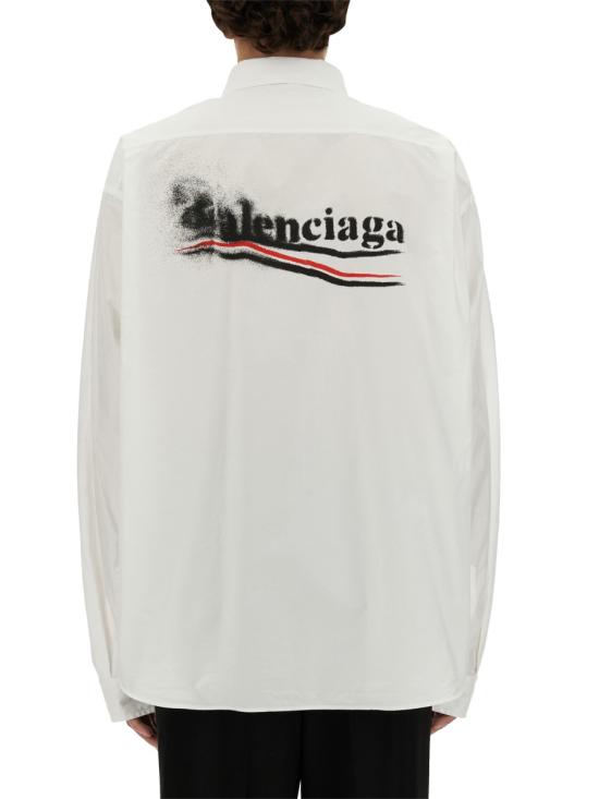  발렌시아가 긴팔 셔츠 790731 TNM609000 WHITE - BALENCIAGA