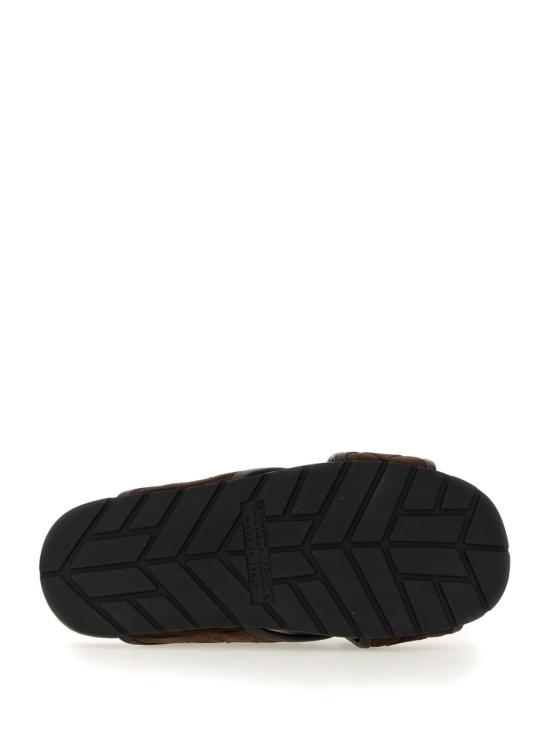 26FW 보테가베네타 인트레치아토 스웨이드 샌들 786883 V3QE02113 BROWN - BOTTEGA VENETA
