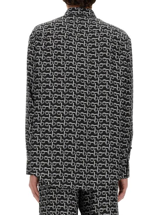  버버리 긴팔 셔츠 8087852 B9593 BLACK - BURBERRY