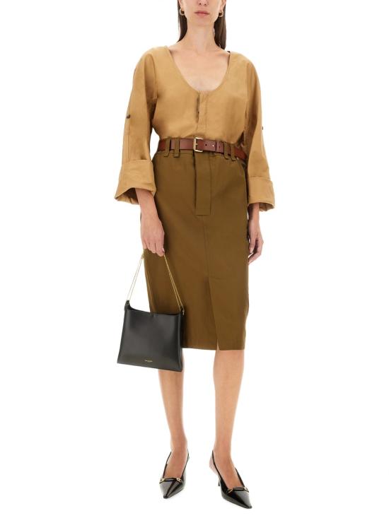 26FW 생로랑 블라우스 790080 Y7I172495 BEIGE - SAINT LAURENT