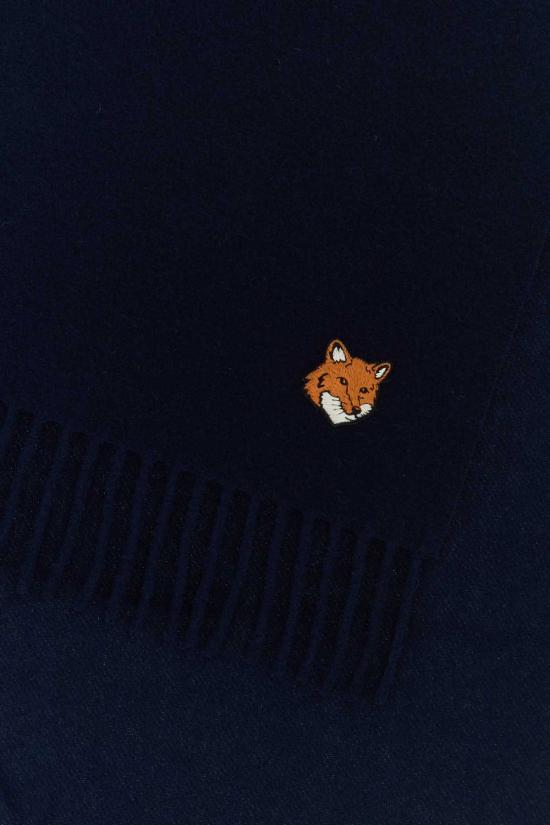 26SS 메종키츠네 머플러/스카프 PM06201WB0044 0413 Blue - MAISON KITSUNE