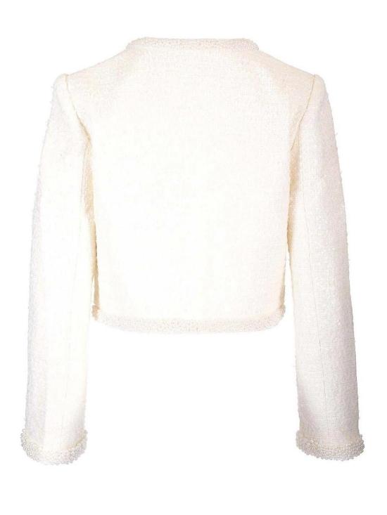  셀프 포트레이트 부클 펄 트리밍 자켓 RS25164JCCREAM White - SELF PORTRAIT