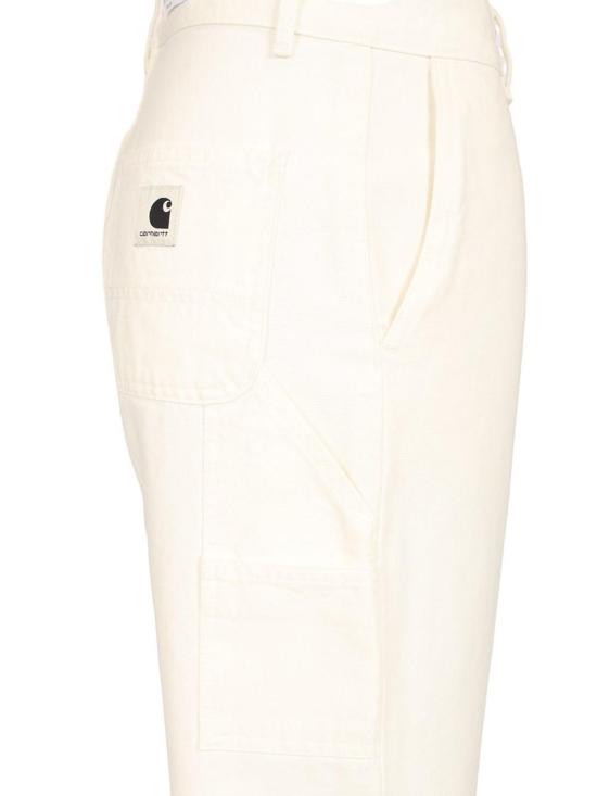 26SS 칼하트 스트레이트 팬츠 I032966D602 White - CARHARTT