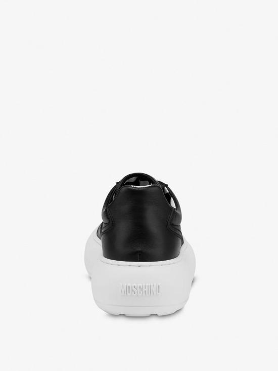  모스키노 스니커즈 MB15115G0MGA0 Black - MOSCHINO
